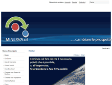 Tablet Screenshot of minervaitalia.com